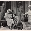 A scene from Noël Coward's "Hay Fever" at the Theatre Royal, Windsor