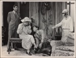 A scene from Noël Coward's "Hay Fever" at the Theatre Royal, Windsor