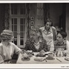 A scene from Noël Coward's "Hay Fever" in Stratford, Ontario, Canada, 1977