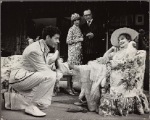 John Tillinger, Carole Shelley, Michael McGuire, and Shirley Booth in the 1970 revival of  Noël Coward's "Hay Fever" at the Helen Hayes Theatre