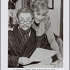Roy Dotrice and Rosemarry Harris in the 1985 revival of Noël Coward's "Hay Fever" at the Music Box Theatre