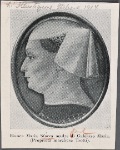 Bianca Maria Sforza madre di Galeazzo Maria. (Proprietà marchese Trotti).