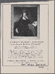 A famous Romney portrait "Anna Seward the Swan of Litchfield" from the collection of illustrious masterpieces on Gimbel's fifth floor....