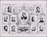 Prominent candidates for the Republican presidential nomination at Chicago.--(From a photograph by Brady.)