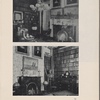 Two views of the North Library: in Seward's time (above), and as it appears today.