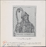 No. 18. Jovius. Portrait of Galeazzo II of Sforza, one of 10 woodcuts by Geofroy Tory.
