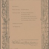 Homage to the Baby Lamb given by the Wine and Food Society, Inc, New York