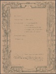 Homage to the Baby Lamb given by the Wine and Food Society, Inc, New York