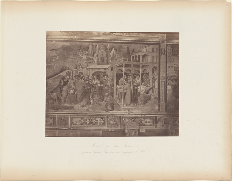 Miracolo di San Ranieri, Affresco di Antonio Veneziano nel Camposanto ...