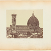 Firenze, Veduta laterale del Duomo [Florence, side view of the Duomo (Basilica di Santa Maria del Fiore)]