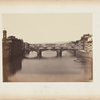 Firenze, Ponti Santa Trinita e Carraja [Florence, Santa Trinita (Three Saints) and Carraia Bridges]