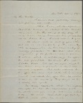 Tilden, Moses Younglove, 1840-1843