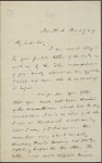 Tilden, Samuel J. - unidentified drafts
