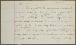 Tilden, Samuel J. - unidentified drafts, undated