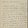 Tilden, Samuel J. - unidentified drafts