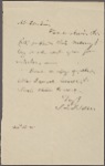 Tilden, Samuel J. - unidentified drafts
