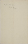 Tilden, Samuel J. - unidentified drafts