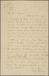 Tilden, Samuel J. - unidentified drafts, undated