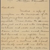 Tilden, Samuel Jones Junior, 1885 - 1886
