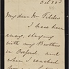 Tylden, Elanore, undated