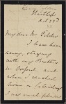 Tylden, Elanore, undated