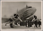 One of the results of the firm economic ties between Germany and Russia was the opening of an air mail line between Berlin and Moscow.  This was the first Soviet airplane (with 21 passenger seats) to land on German soil.