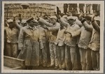 The great housing project, for which the Fürher appointed Reichsorganizationsleiter Dr. Ley as commissar, won't begin until after the war.  (But) already during the war Dr. Ley attended the "topping-out" ceremony for workers' dwellings at the Telefunken Company to point out achievements in housing during the struggle for freedom