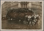 [Germany gets ready for Christmas.  One of the first signs is Christmas trees which, in spite of transportation difficulties, are so plentiful that every German family is assured of getting one.]