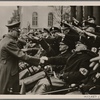On Heroes' Thanksgiving Day the Fuhrer greeted the war wounded after laying a wreath at the Honor Monument on the Unter den Linden.