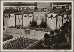On January 24th, birthday of Frederick the Great, the Führer spoke to 7000 Army and Air Force officer cadets in the Berlin Sports Palace.  He addressed the bearing and duties of German officers and was greeted with cheers by the officers of Greater Germany.