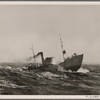 The duties of the German patrol boats are difficult, as they tirelessly battle high seas and winter storms on their far-flung posts to keep the German sea lanes safe