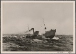 The duties of the German patrol boats are difficult, as they tirelessly battle high seas and winter storms on their far-flung posts to keep the German sea lanes safe