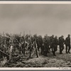 The military exercises go on.  The infantry marches through countryside deep in snow to a drill in defense of the Westwall