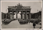 On July 18th Berliners were able to joyously greet the first soldiers, returning victorious from the battlefields of Poland and France. These days saw nearly every garrison town in Germany gripped by such outward manifestations of thanksgiving.