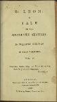 St. Leon, Volume II; with William Godwin's holograph annotations