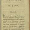 St. Leon, Volume II; with William Godwin's holograph annotations