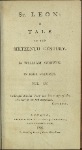 St. Leon, Volume IV