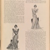 Miss Janet Steer's green gown; Miss Mary Moore's dress of pink and silver tissue.