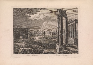 Les monumens plus celèbres de Rome ancienne et les quatre basiliques principales de Rome moderne