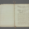 Excerpt from the Journal du soir, Courrier de la Republique Françoise