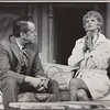 Howard Erskine and Elaine Stritch in a scene from the 1968 Theatre de Lys production of of Noël Coward's "Private Lives"