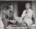 Howard Erskine and Elaine Stritch in a scene from the 1968 Theatre de Lys production of of Noël Coward's "Private Lives"