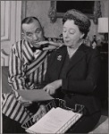 A scene from the original 1957 New York production of Noël Coward's "Nude With Violin"