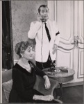 A scene from the original 1957 New York production of Noël Coward's "Nude With Violin"