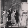 A scene from the original 1957 New York production of Noël Coward's "Nude With Violin"