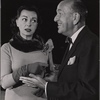 A scene from the original 1957 New York production of Noël Coward's "Nude With Violin"