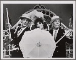 Patrick Quinn, Catherine Cox, and Roderick Cook in a scene from the 1986 Broadway production of "Oh, Coward!"