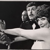 Barbara Cason, Roderick Cook, and Jamie Ross in a scene from the original 1972 off-Broadway production of "Oh, Coward!"