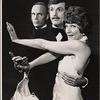Barbara Cason, Roderick Cook, and Jamie Ross in a scene from the original 1972 off-Broadway production of "Oh, Coward!"