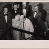 Marlene Dietrich and Noël Coward at a birthday performance of "Oh, Coward!"